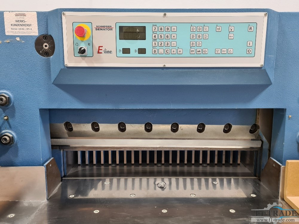 Schneider Senator SEN78 E-LINE - Бумагорезательная машина: фото 4 Schneider Senator SEN78 E-LINE - Бумагорезательная машина: фото 4