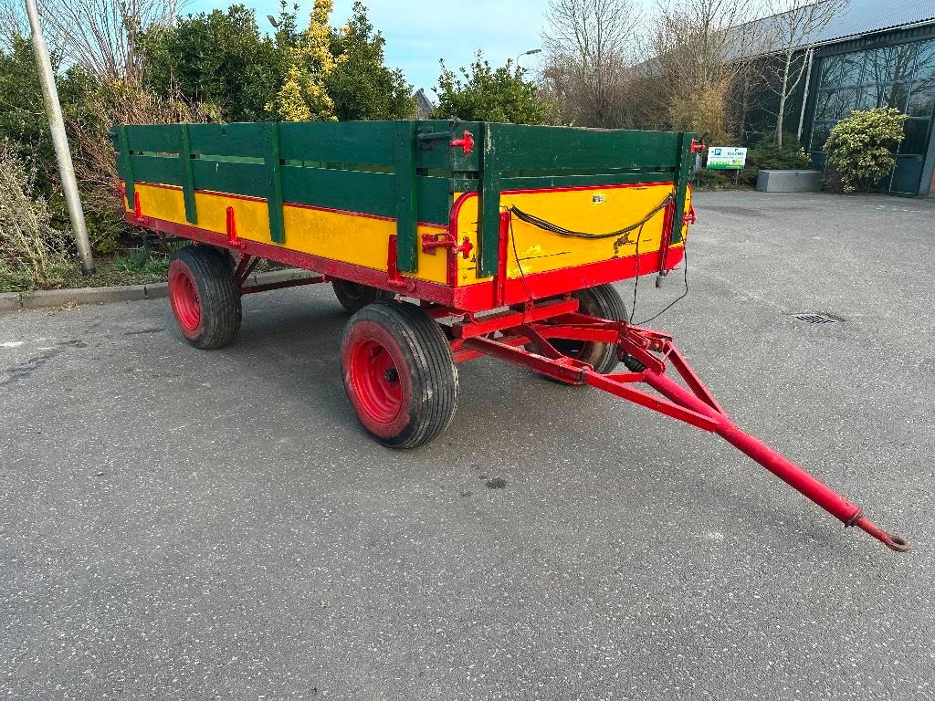 Miedema landbouwwagen vierwielige wagen schamelwagen - Сельскохозяйственный прицеп: фото 1 Miedema landbouwwagen vierwielige wagen schamelwagen - Сельскохозяйственный прицеп: фото 1