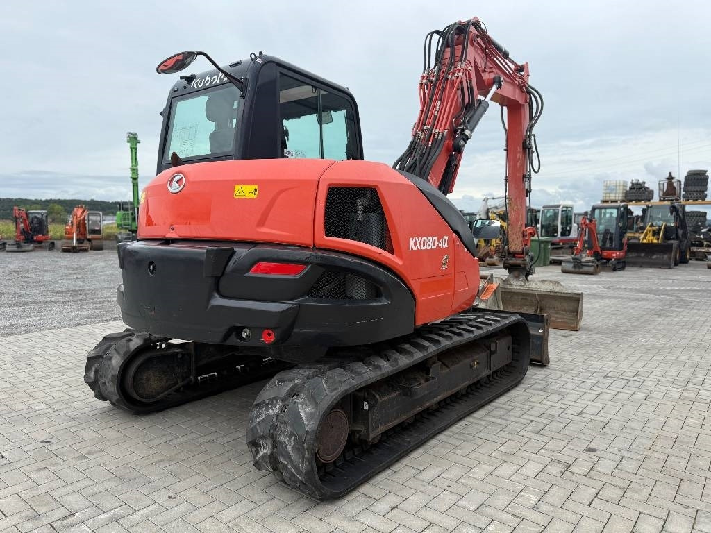 Kubota KX 080-4 - Мини-экскаватор: фото 5 Kubota KX 080-4 - Мини-экскаватор: фото 5