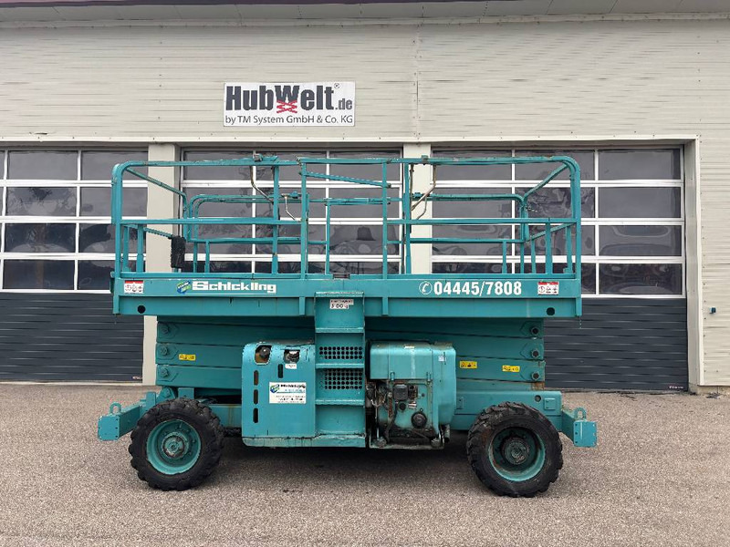 Haulotte H 12 SDX 12m Diesel Scherenarbeitsbühne - Ножничный подъемник: фото 1 Haulotte H 12 SDX 12m Diesel Scherenarbeitsbühne - Ножничный подъемник: фото 1