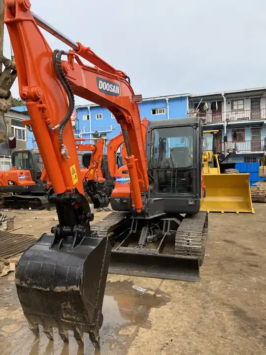 Гусеничный экскаватор Original 6ton Doosan Dx60 used Hydraulic Crawler mini Excavator Doosan DX60 Excavator in Stock: фото 6