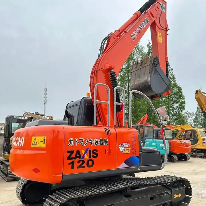 Original Landscaping Excavator Hitachi Zx120 Mini Crawler Excavator With Thumb And Ditch Bucket - Гусеничный экскаватор: фото 1 Original Landscaping Excavator Hitachi Zx120 Mini Crawler Excavator With Thumb And Ditch Bucket - Гусеничный экскаватор: фото 1