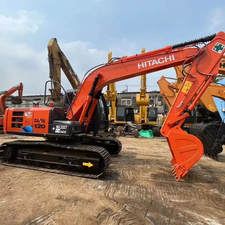Used excavator hitachi zx 120  Japanese brand hitachi zaxis 120  12Ton excavator - Гусеничный экскаватор: фото 1 Used excavator hitachi zx 120  Japanese brand hitachi zaxis 120  12Ton excavator - Гусеничный экскаватор: фото 1
