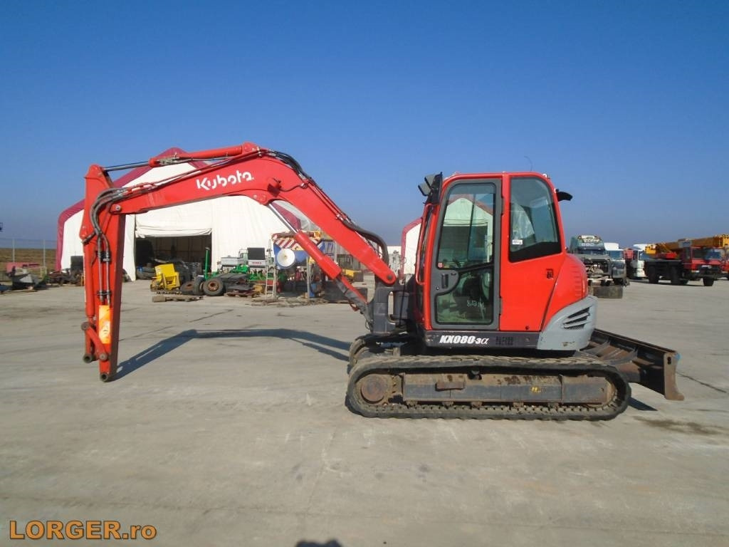 Гусеничный экскаватор Kubota KX 080-3: фото 7 Гусеничный экскаватор Kubota KX 080-3: фото 7