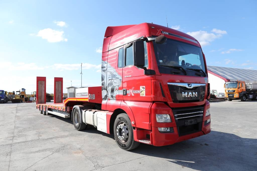 MAN TGX 18.500 4x2 LLS + Trailer Vega 3 axel lowbed - Тягач: фото 1 MAN TGX 18.500 4x2 LLS + Trailer Vega 3 axel lowbed - Тягач: фото 1