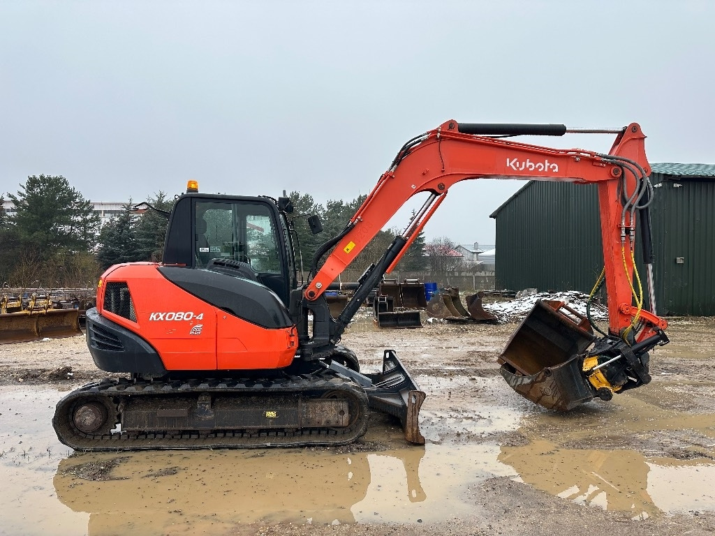 Kubota KX 080-4 ENGCON - Мини-экскаватор: фото 5 Kubota KX 080-4 ENGCON - Мини-экскаватор: фото 5