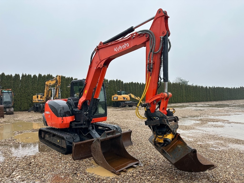Мини-экскаватор Kubota KX 080-4 ENGCON: фото 6