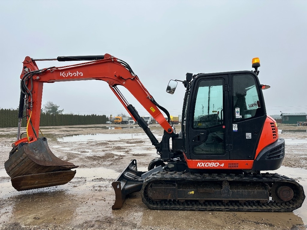 Kubota KX 080-4 ENGCON - Мини-экскаватор: фото 2 Kubota KX 080-4 ENGCON - Мини-экскаватор: фото 2