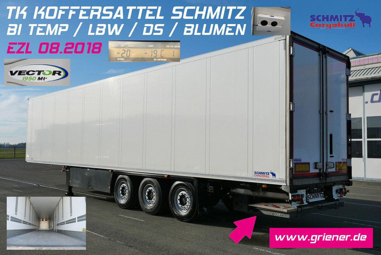 Schmitz Cargobull SKO 24/ BI TEMP CARRIER VEC 1950 MT /DS/LBW !!!! - Полуприцеп-рефрижератор: фото 1 Schmitz Cargobull SKO 24/ BI TEMP CARRIER VEC 1950 MT /DS/LBW !!!! - Полуприцеп-рефрижератор: фото 1