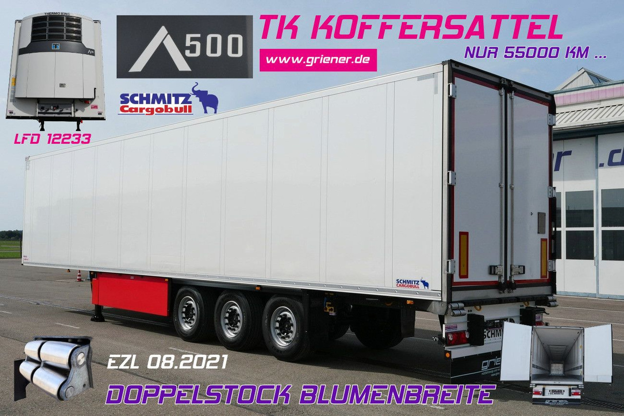 Schmitz Cargobull SKO 24/DOPPELSTOCK BLUMEN TK A500 DRP FP 45 - Полуприцеп-фургон: фото 1 Schmitz Cargobull SKO 24/DOPPELSTOCK BLUMEN TK A500 DRP FP 45 - Полуприцеп-фургон: фото 1