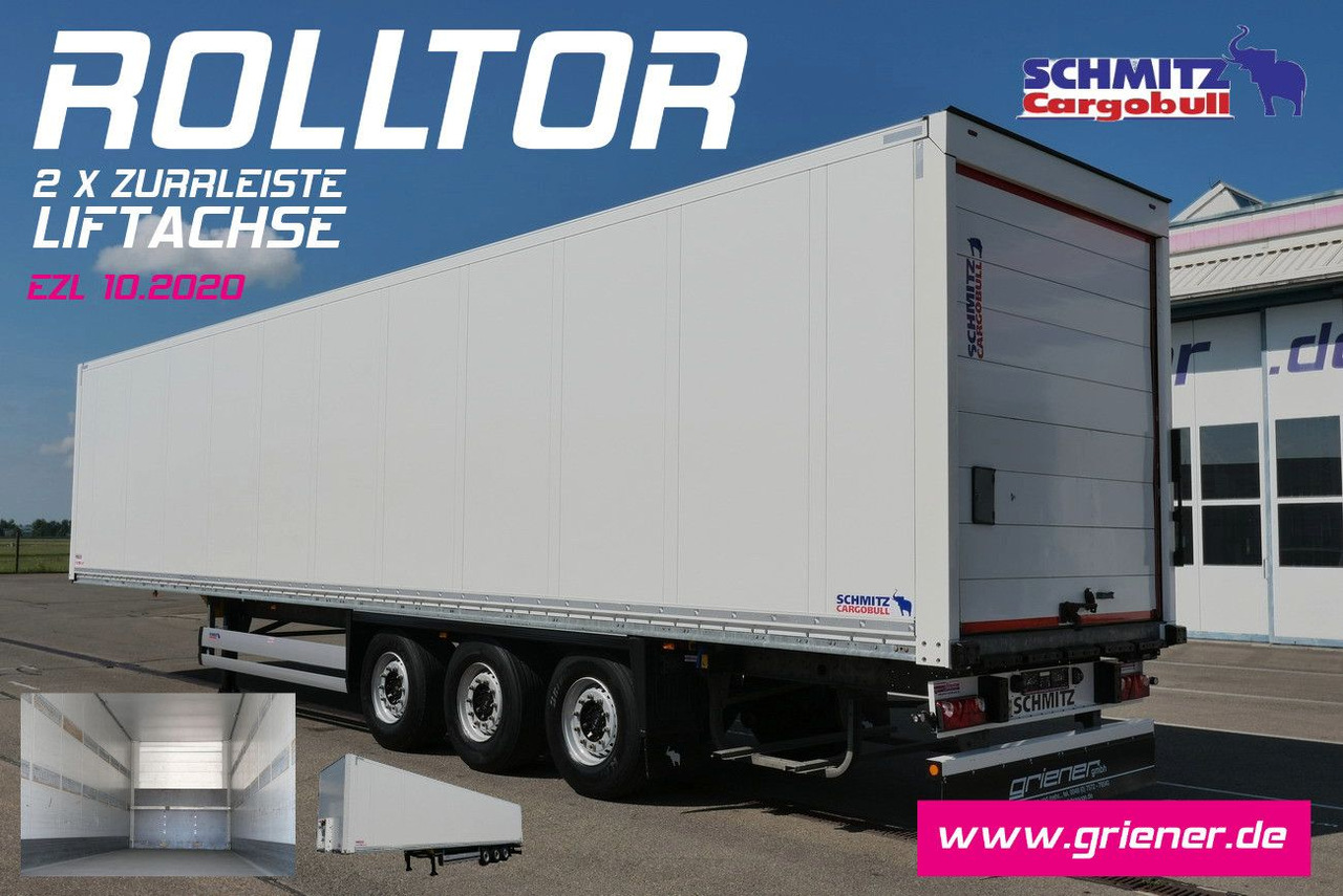 Schmitz Cargobull SKO 24 / ROLLTOR / LIFTACHSE /2 x ZURRLEISTE - Полуприцеп-фургон: фото 1 Schmitz Cargobull SKO 24 / ROLLTOR / LIFTACHSE /2 x ZURRLEISTE - Полуприцеп-фургон: фото 1