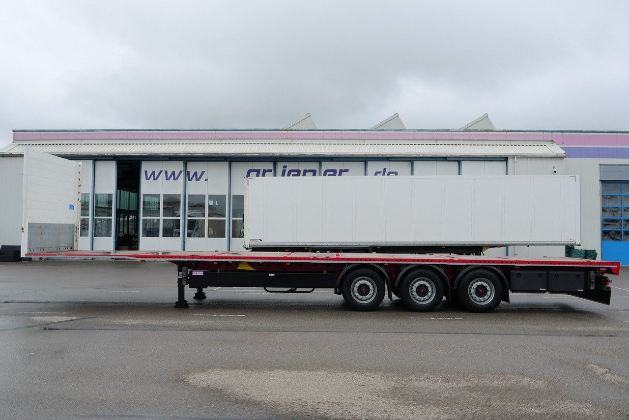 Schwarzmüller RH 80 / CONTAINER 1 x 40/2x20/1x 30 RUNGENTASCH - Полуприцеп бортовой/ Платформа: фото 3 Schwarzmüller RH 80 / CONTAINER 1 x 40/2x20/1x 30 RUNGENTASCH - Полуприцеп бортовой/ Платформа: фото 3