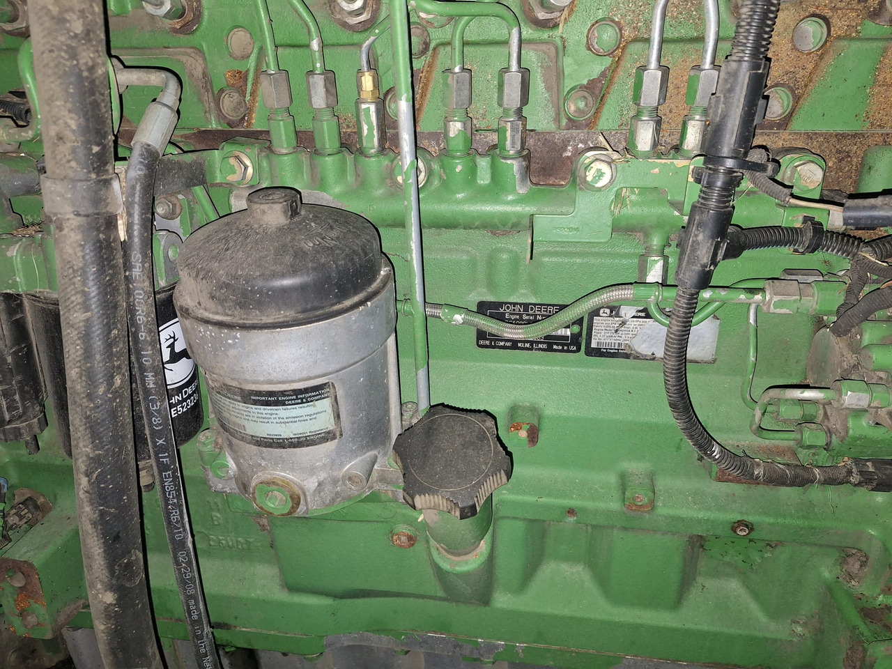 JOHN DEERE T670 - Зерноуборочный комбайн: фото 3 JOHN DEERE T670 - Зерноуборочный комбайн: фото 3