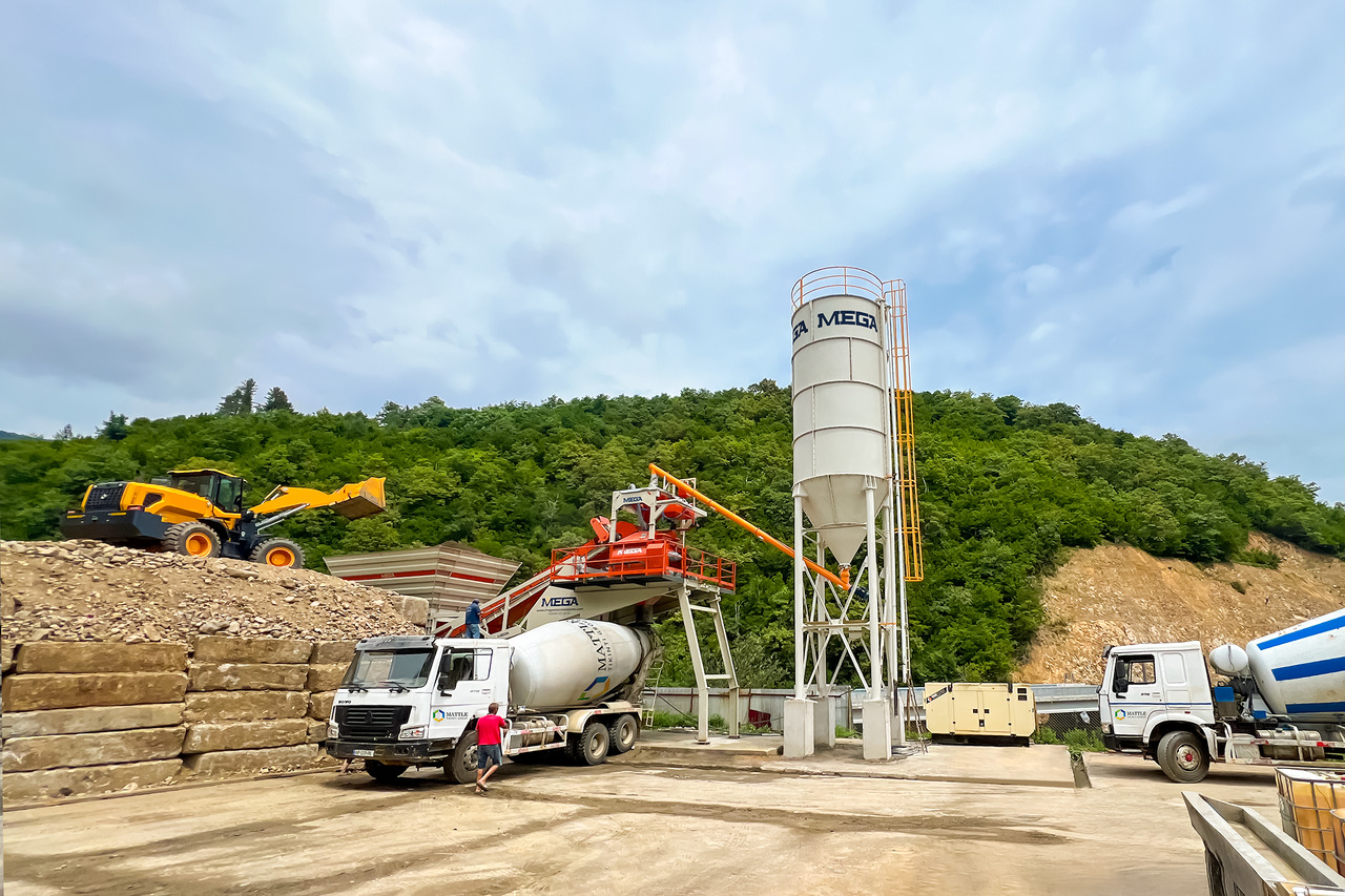CONCRETE BATCHING PLANT MOBILE - Бетонный завод: фото 1 CONCRETE BATCHING PLANT MOBILE - Бетонный завод: фото 1