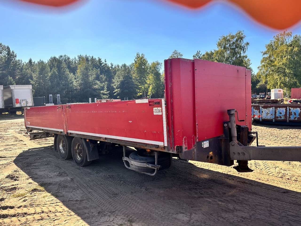 Fliegl TPS 18 - Прицеп бортовой/ Платформа: фото 2 Fliegl TPS 18 - Прицеп бортовой/ Платформа: фото 2