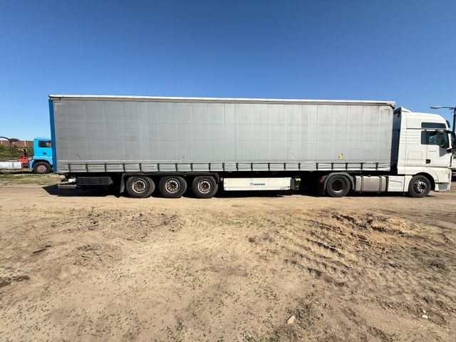 Krone SD mit Ladebordwand - Тентованный полуприцеп: фото 3 Krone SD mit Ladebordwand - Тентованный полуприцеп: фото 3