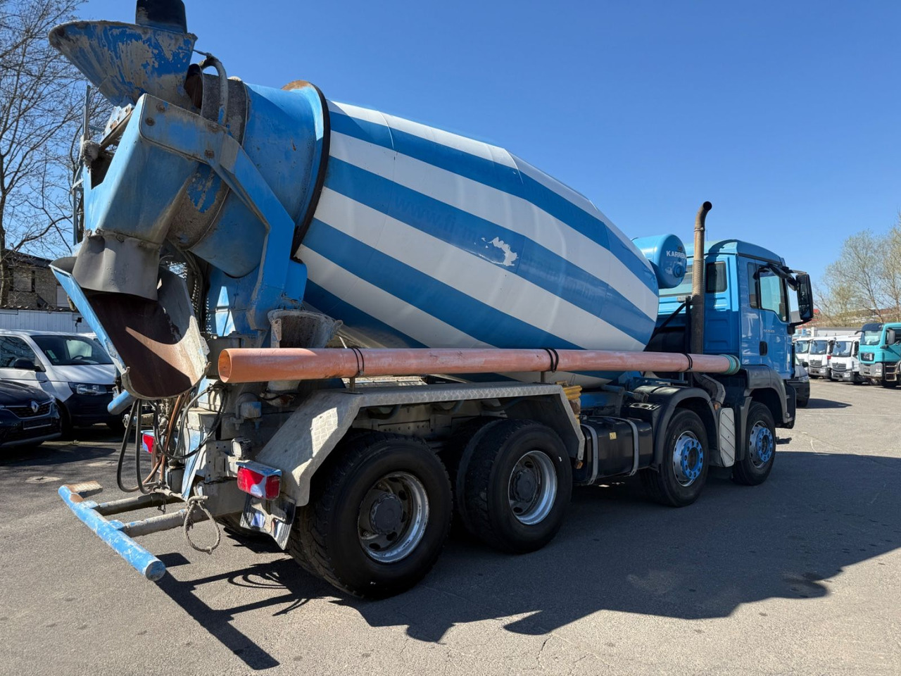MAN TGS 35.400 8x4 Betonmischer - Автобетоносмеситель: фото 4 MAN TGS 35.400 8x4 Betonmischer - Автобетоносмеситель: фото 4