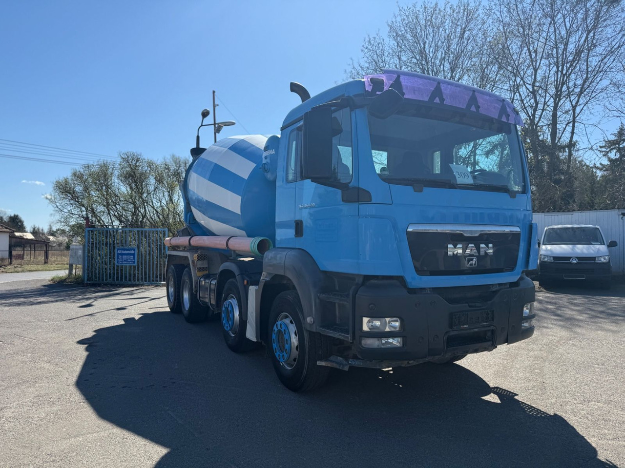 MAN TGS 35.400 8x4 Betonmischer - Автобетоносмеситель: фото 2 MAN TGS 35.400 8x4 Betonmischer - Автобетоносмеситель: фото 2