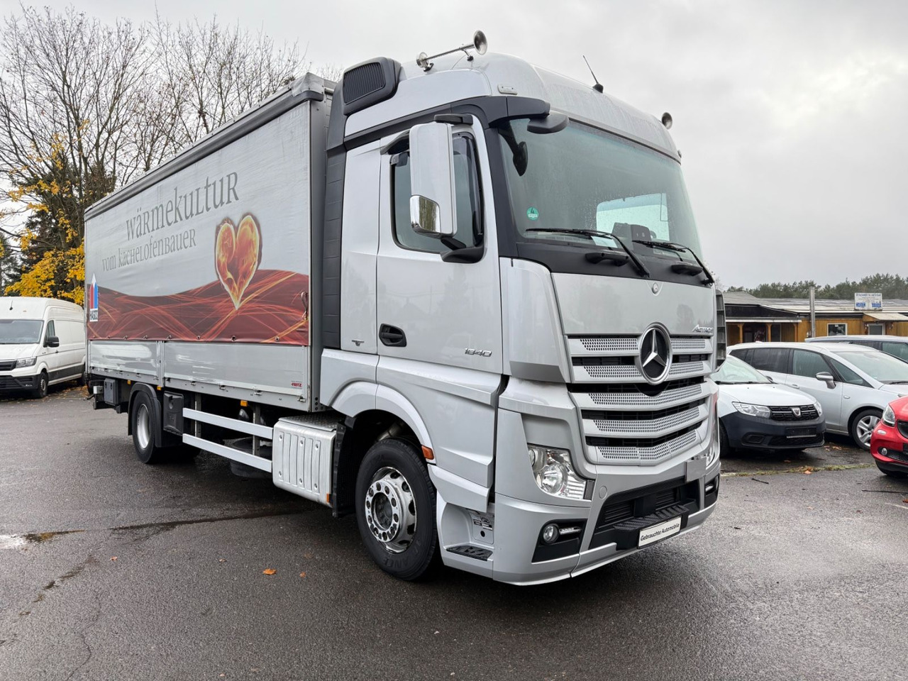 Mercedes-Benz 1840 Actros 4x2 - Тентованный грузовик: фото 2 Mercedes-Benz 1840 Actros 4x2 - Тентованный грузовик: фото 2