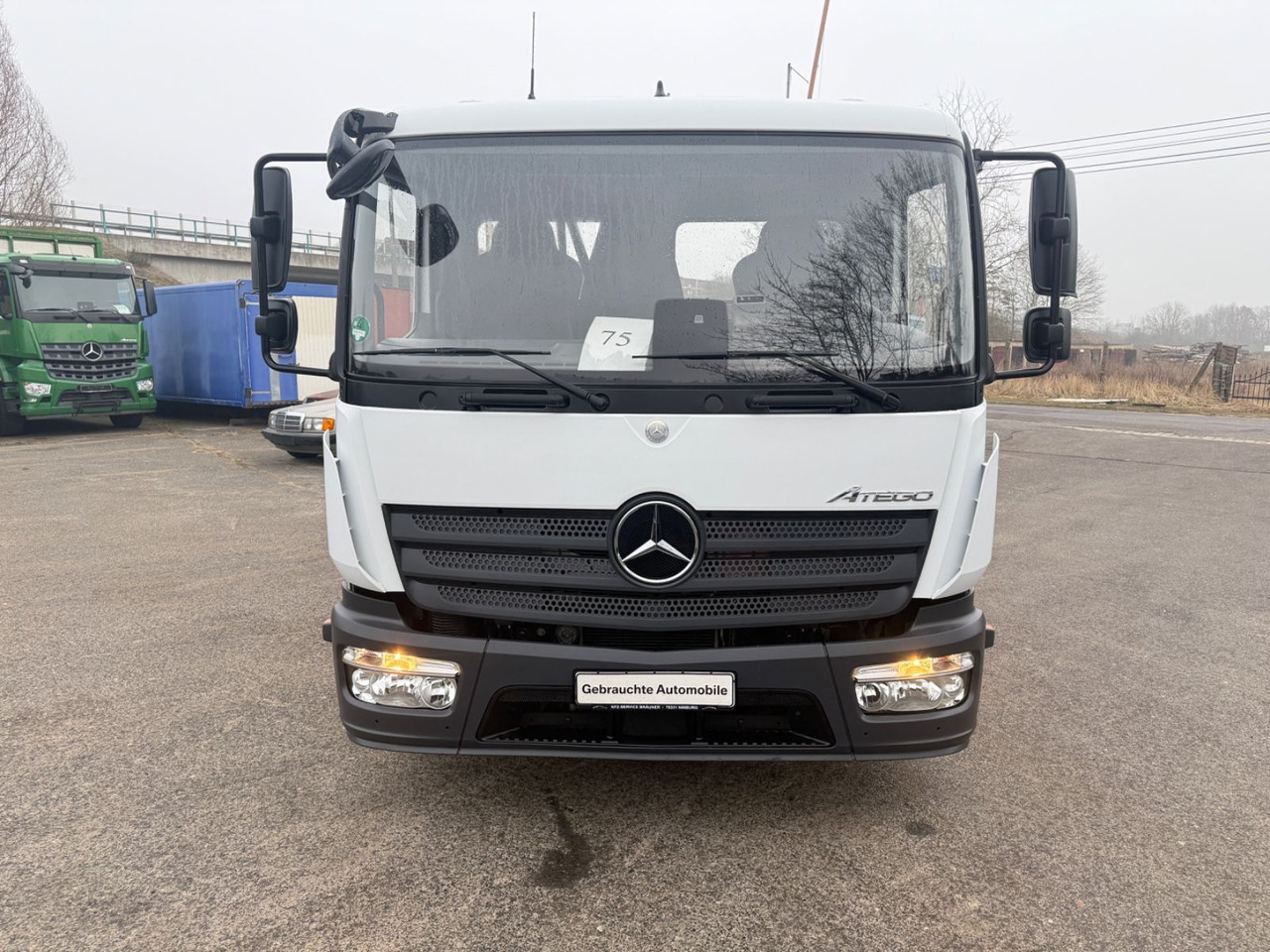 Mercedes-Benz Atego 816 Kipper 73 tkm - Самосвал: фото 1 Mercedes-Benz Atego 816 Kipper 73 tkm - Самосвал: фото 1