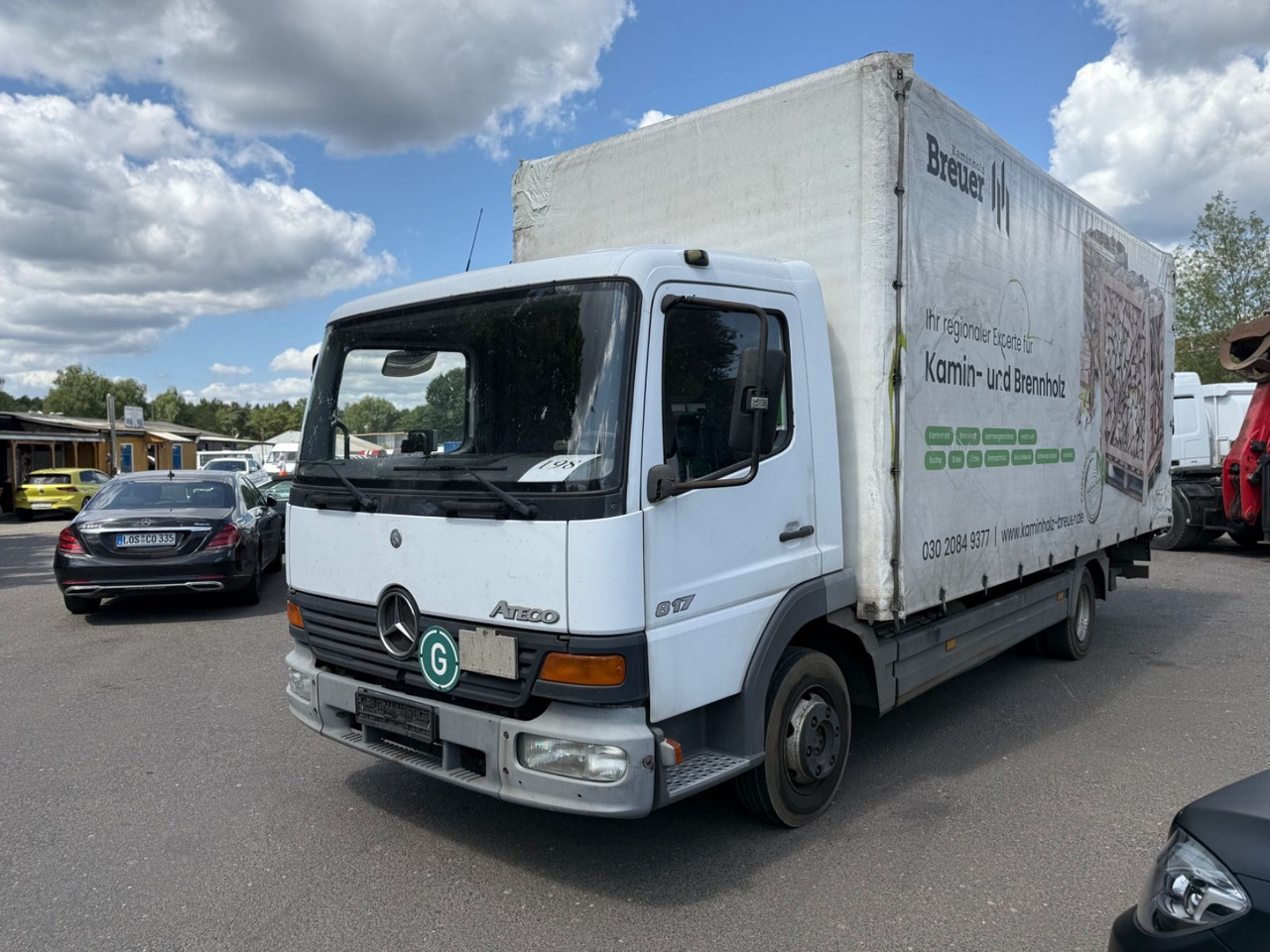 Тентованный грузовик Mercedes-Benz Atego 817: фото 6