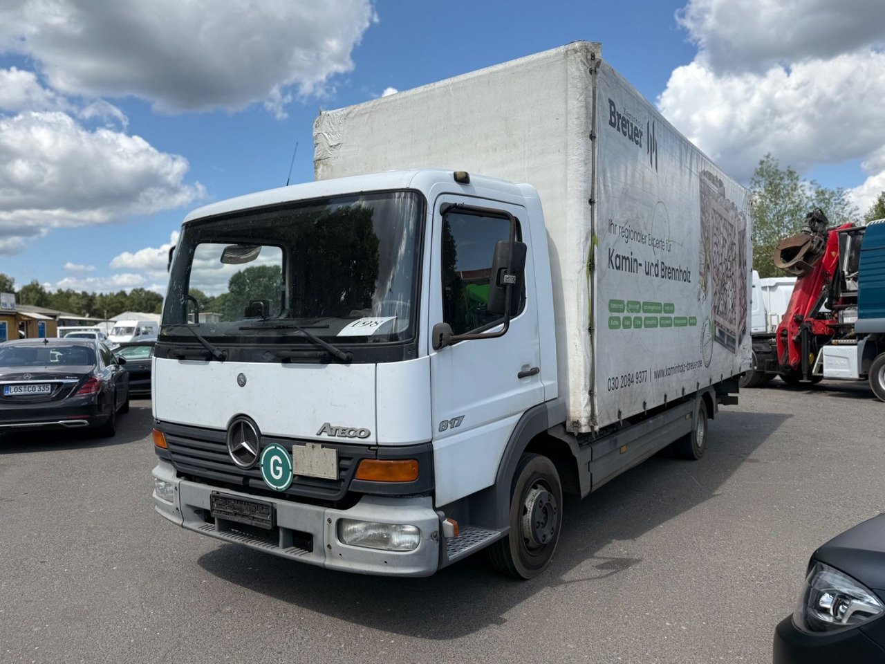 Тентованный грузовик Mercedes-Benz Atego 817: фото 7