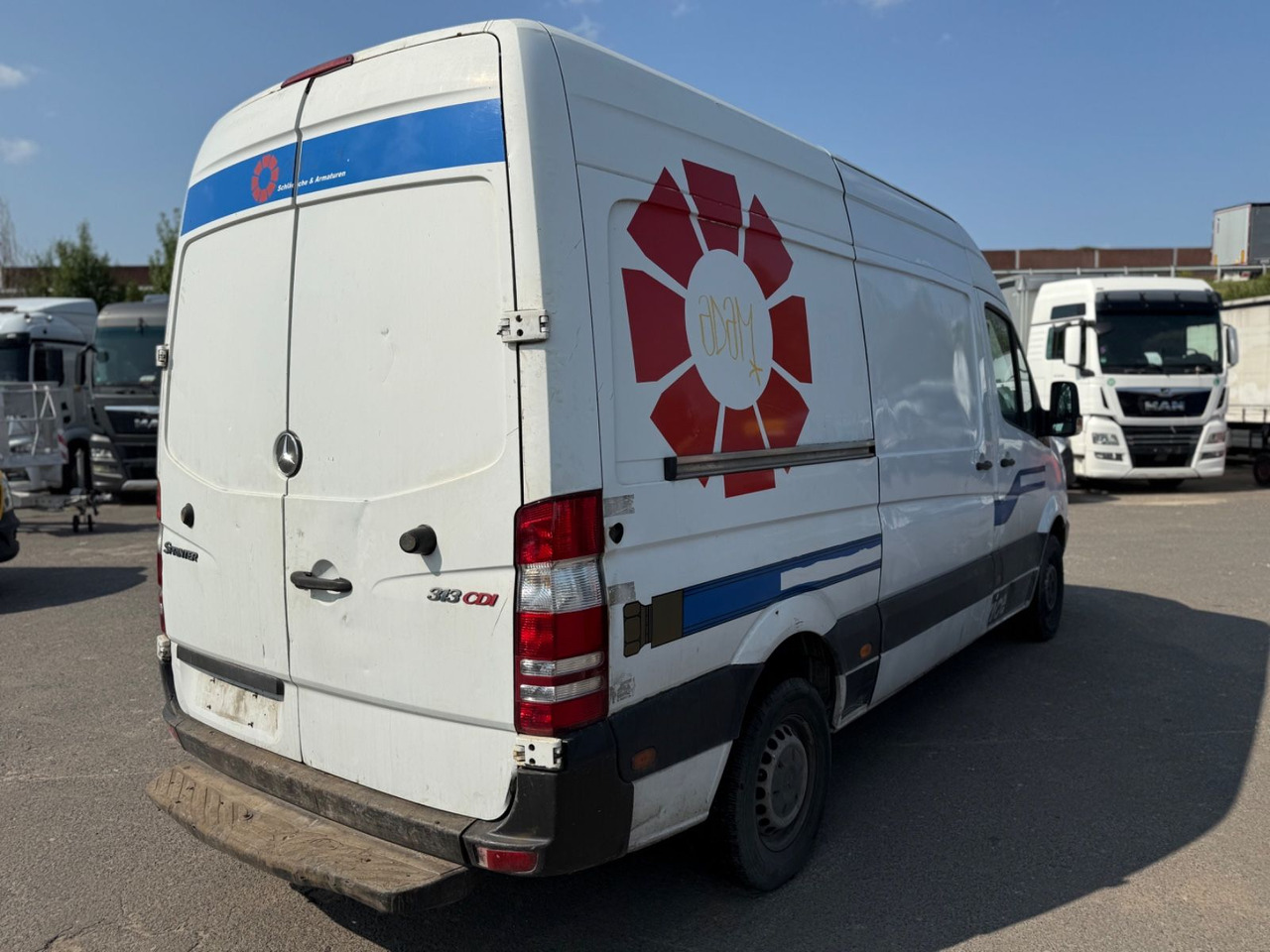 Mercedes-Benz Sprinter II Kasten 313 CDI MOTORSCHADEN !!! - Цельнометаллический фургон: фото 3 Mercedes-Benz Sprinter II Kasten 313 CDI MOTORSCHADEN !!! - Цельнометаллический фургон: фото 3