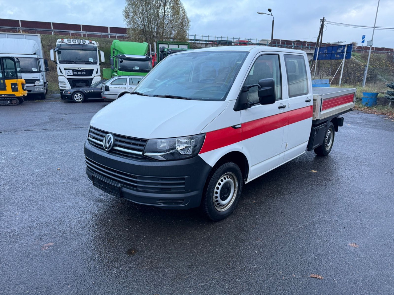 Volkswagen T6 Automatik Pritsche lang Doppelkabine - Малотоннажный бортовой грузовик: фото 3 Volkswagen T6 Automatik Pritsche lang Doppelkabine - Малотоннажный бортовой грузовик: фото 3