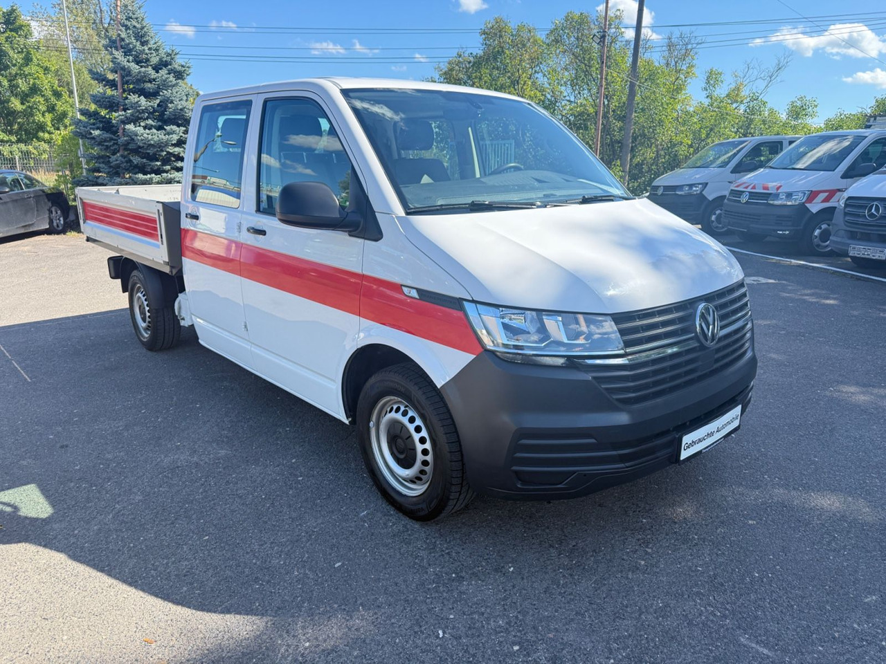 Volkswagen T6 Transporter Pritsche DKL ang 4MOTION - Малотоннажный бортовой грузовик, Грузопассажирский фургон: фото 1 Volkswagen T6 Transporter Pritsche DKL ang 4MOTION - Малотоннажный бортовой грузовик, Грузопассажирский фургон: фото 1