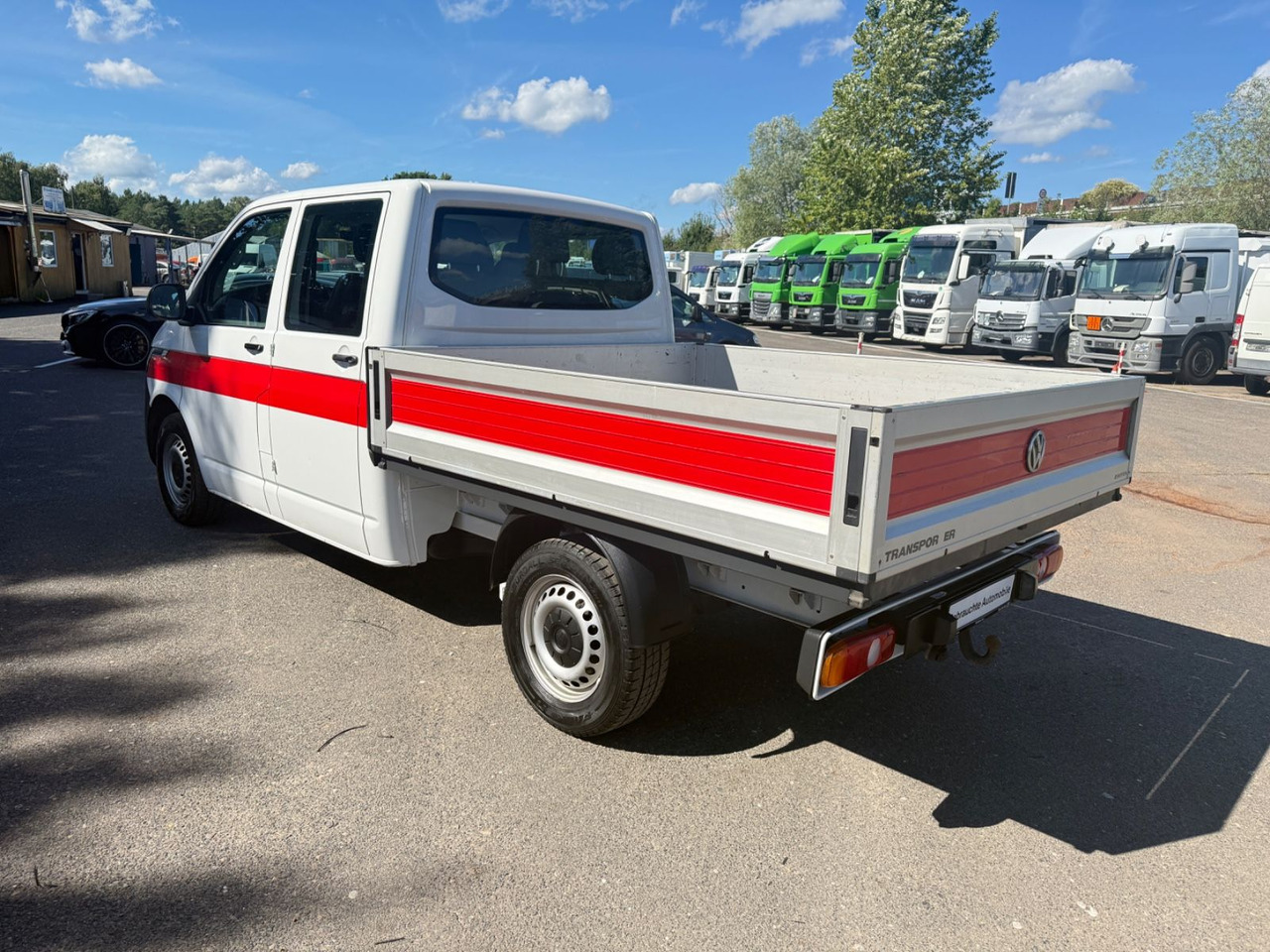 Малотоннажный бортовой грузовик, Грузопассажирский фургон Volkswagen T6 Transporter Pritsche DKL ang 4MOTION: фото 6