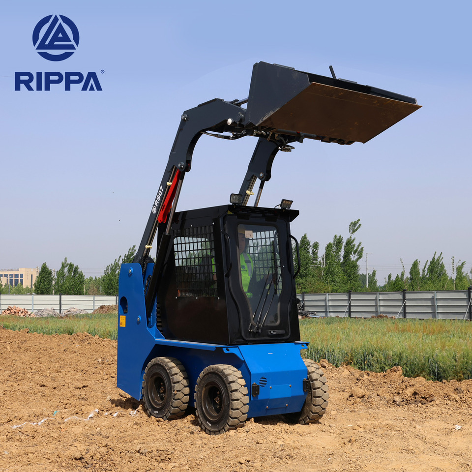 Rippa RS07 Compact Loader | 24.4hp Kubota Power | High Flow Dual Pump | Comfortable A/C Cabin - Мини-погрузчик с бортовым поворотом: фото 3 Rippa RS07 Compact Loader | 24.4hp Kubota Power | High Flow Dual Pump | Comfortable A/C Cabin - Мини-погрузчик с бортовым поворотом: фото 3