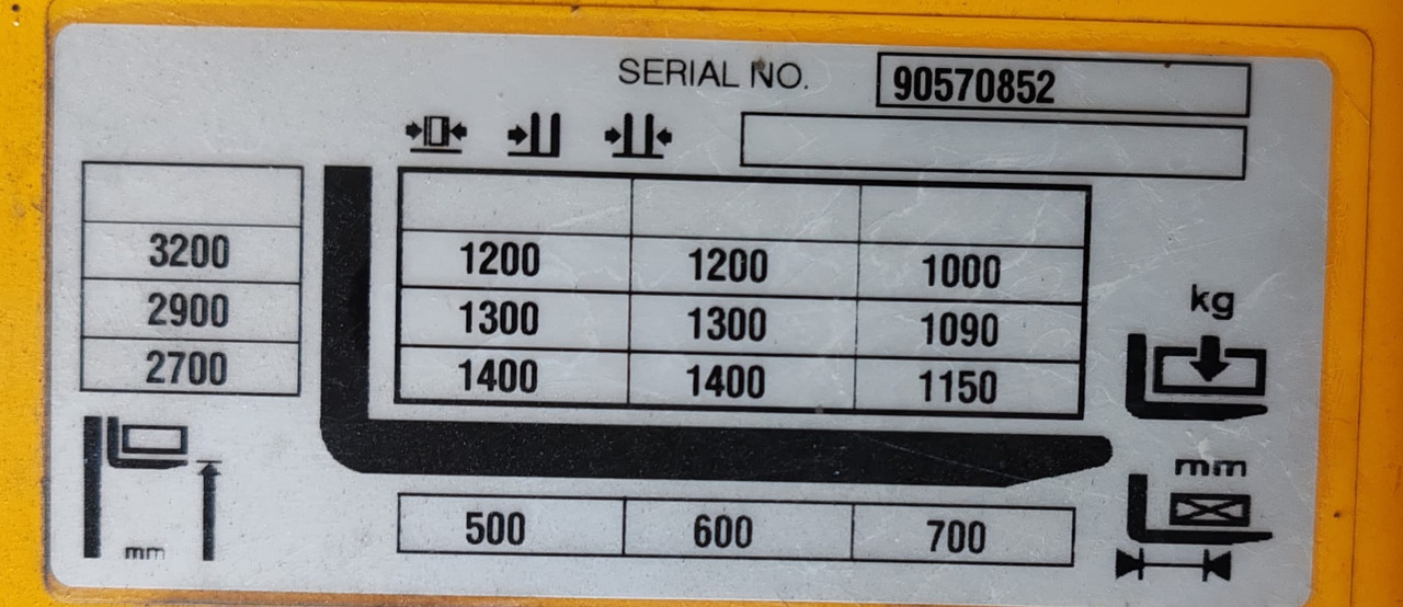 Штабелер Jungheinrich EJC 214 1.4t/ 3.2m/ 2535mh/ 2018yy: фото 8