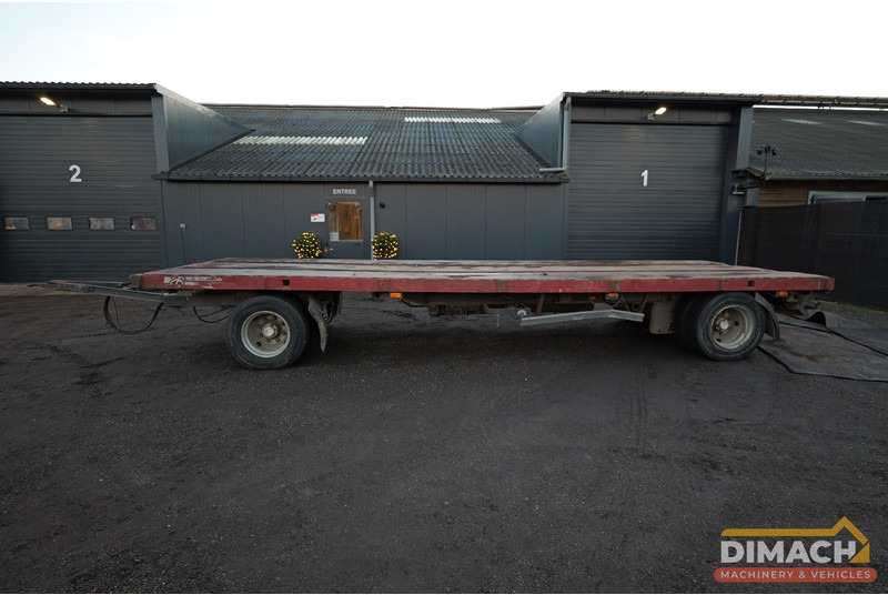 Van Hool ONBEKEND Platte kar snelverkeer - luchtremmen - 770x246cm plateau afmetingen - Полуприцеп бортовой/ Платформа: фото 1 Van Hool ONBEKEND Platte kar snelverkeer - luchtremmen - 770x246cm plateau afmetingen - Полуприцеп бортовой/ Платформа: фото 1