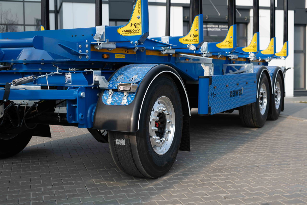 Hydrofast Przyczepa 3 - osiowa / 3 axles trailer for timber transport / 3 Achsen Anhänger für Holztransport - Прицеп лесовоз: фото 2 Hydrofast Przyczepa 3 - osiowa / 3 axles trailer for timber transport / 3 Achsen Anhänger für Holztransport - Прицеп лесовоз: фото 2