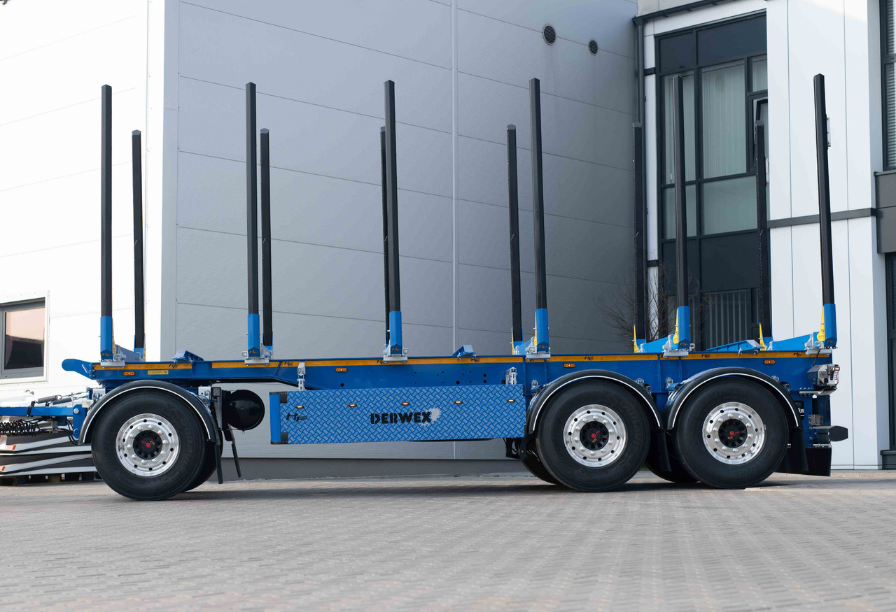 Hydrofast Przyczepa 3 - osiowa / 3 axles trailer for timber transport / 3 Achsen Anhänger für Holztransport - Прицеп лесовоз: фото 1 Hydrofast Przyczepa 3 - osiowa / 3 axles trailer for timber transport / 3 Achsen Anhänger für Holztransport - Прицеп лесовоз: фото 1