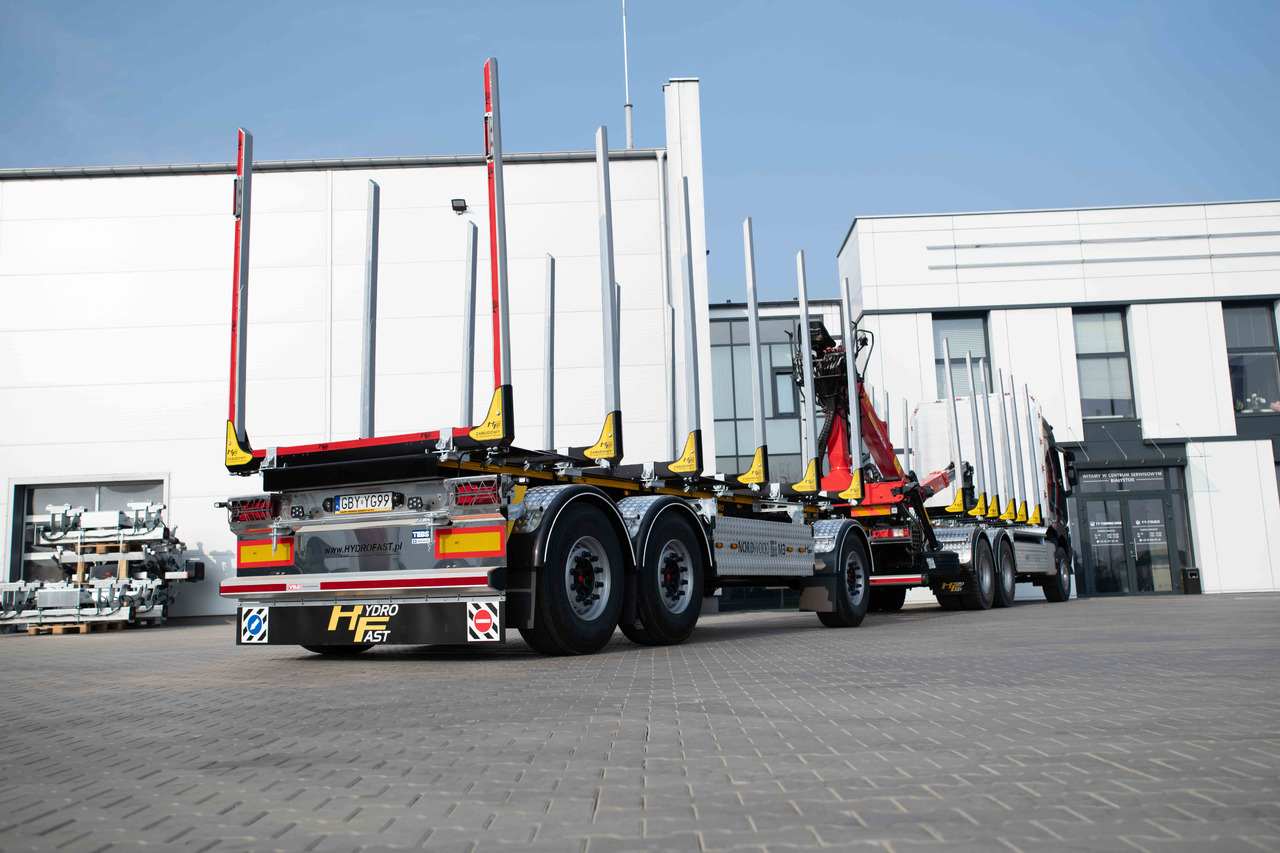 Hydrofast Przyczepa 3 - osiowa / 3 axles trailer for timber transport / 3 Achsen Anhänger für Holztransport - Прицеп лесовоз: фото 5 Hydrofast Przyczepa 3 - osiowa / 3 axles trailer for timber transport / 3 Achsen Anhänger für Holztransport - Прицеп лесовоз: фото 5