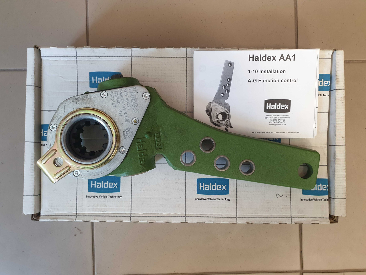 Nastawnik rozpieraka, układ hamulcowy HALDEX 72645C - Детали тормозной системы: фото 2 Nastawnik rozpieraka, układ hamulcowy HALDEX 72645C - Детали тормозной системы: фото 2