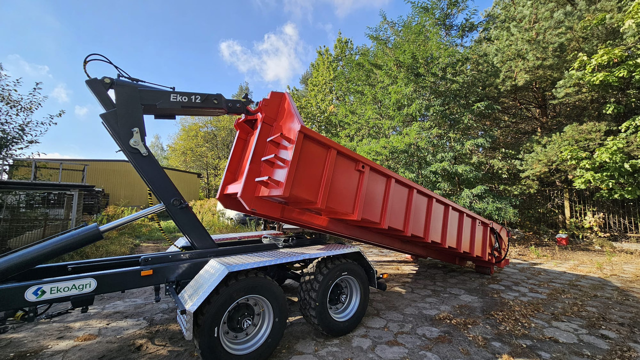 EkoAgri Hakenliftanhänger / Hooklift trailer / Remorque porte caisson / Remolque con gancho / Rimorchio a gancio / Przyczepa hakowa 12 t - Сельскохозяйственный прицеп: фото 1 EkoAgri Hakenliftanhänger / Hooklift trailer / Remorque porte caisson / Remolque con gancho / Rimorchio a gancio / Przyczepa hakowa 12 t - Сельскохозяйственный прицеп: фото 1