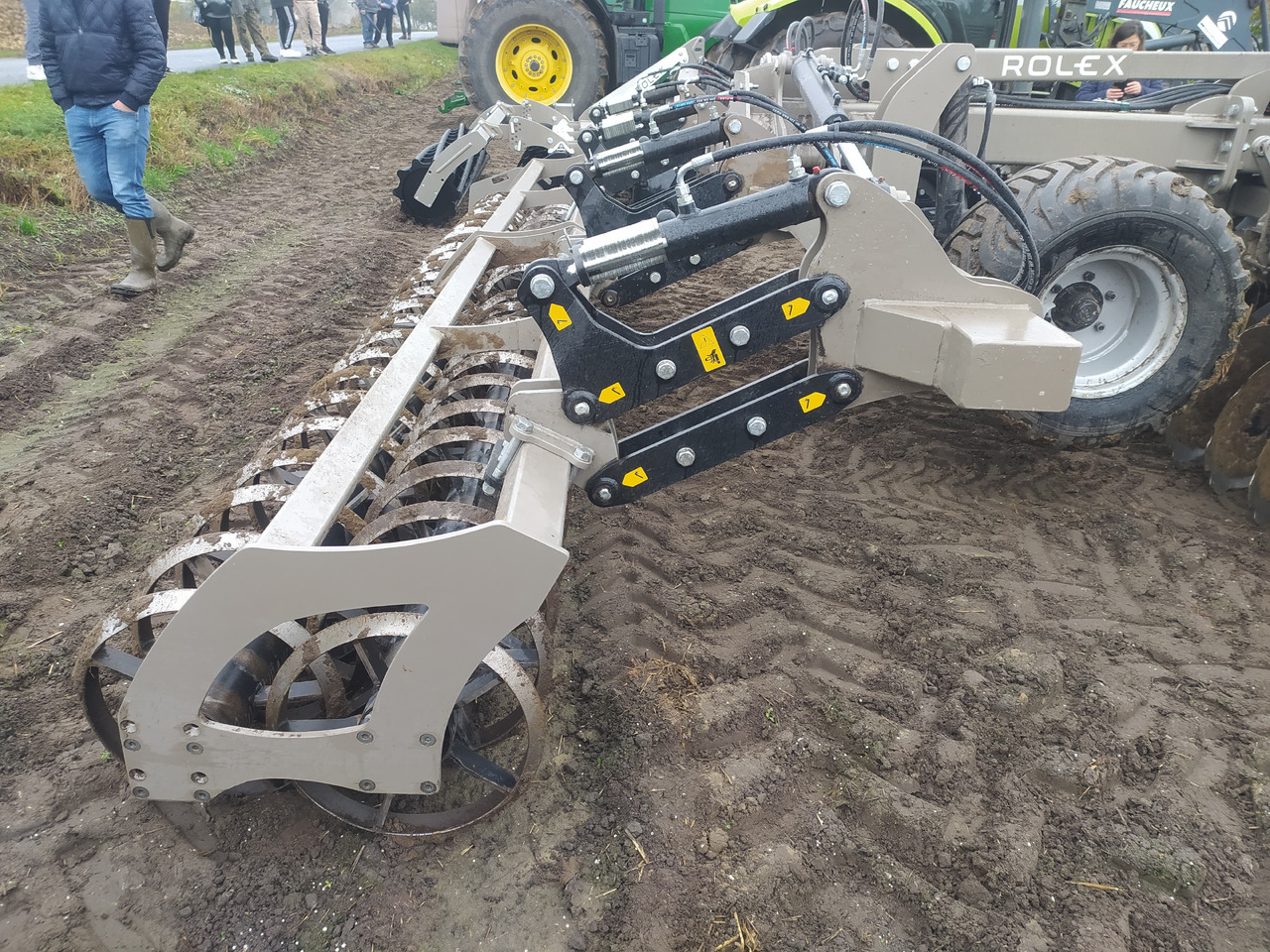 Новый Дисковая борона ROLEX Scheibenegge / Hydraulic discs harrow / Dechaumeur à disques / Erpice a dischi / Grada de discos / Дисковая борона / Brona talerzowa 5 m: фото 8