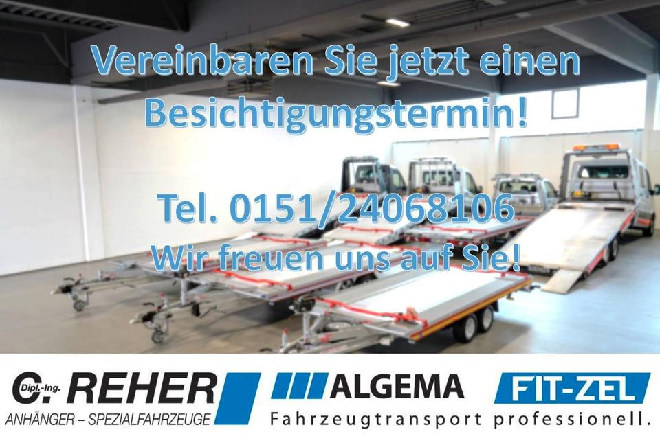 Прицеп-автовоз Fitzel EURO-TRANS 35-21/48 X PROFI-ED. // Handseilwinde: фото 17