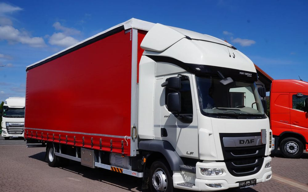 DAF LF 290 EURO 6 FIRANKA DŁ. 8.6m 21 PALET ŁAD 8.250 KG - Тентованный грузовик: фото 1 DAF LF 290 EURO 6 FIRANKA DŁ. 8.6m 21 PALET ŁAD 8.250 KG - Тентованный грузовик: фото 1