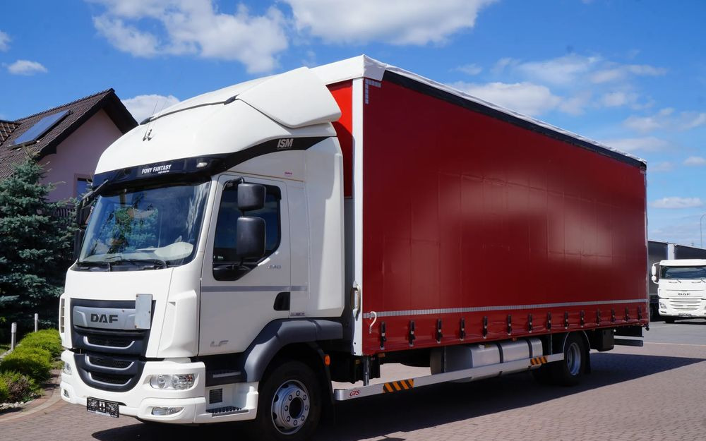 DAF LF 290 EURO 6 FIRANKA DŁ. 8.6m 21 PALET ŁAD 8.250 KG - Тентованный грузовик: фото 2 DAF LF 290 EURO 6 FIRANKA DŁ. 8.6m 21 PALET ŁAD 8.250 KG - Тентованный грузовик: фото 2