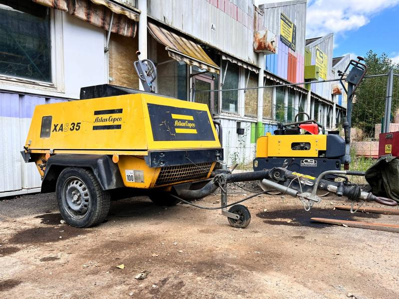Atlas copco XAS 35 COMPRESSEUR 9BAR SUR REMORQUE (NET DE TVA) - Воздушный компрессор: фото 2 Atlas copco XAS 35 COMPRESSEUR 9BAR SUR REMORQUE (NET DE TVA) - Воздушный компрессор: фото 2