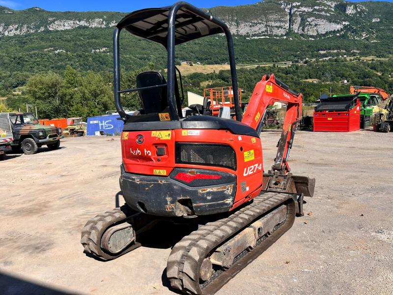 Kubota Series U U27-4 MINIPELLE 2,7T CANOPY - Мини-экскаватор: фото 5 Kubota Series U U27-4 MINIPELLE 2,7T CANOPY - Мини-экскаватор: фото 5