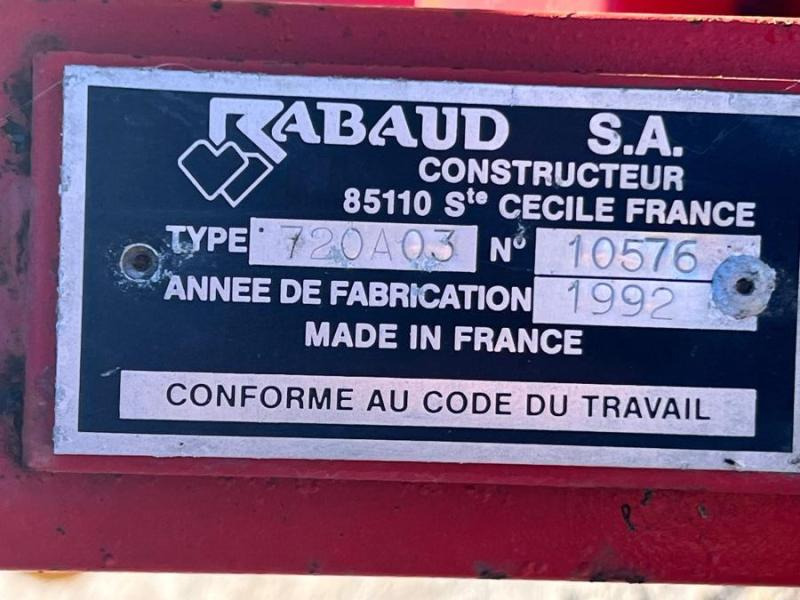 Щетка RABAUD CHAMPION  BALAYEUSE ALIGNEUSE AVEC BALAIS LATERAL: фото 10