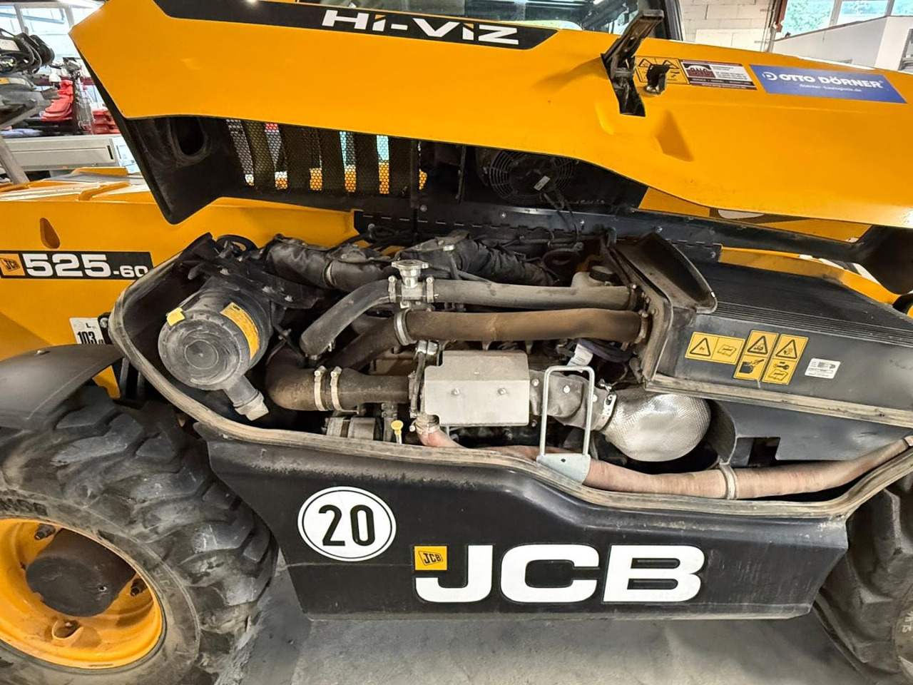 JCB JCB 525-60T5 HiViz - Телескопический фронтальный погрузчик: фото 5 JCB JCB 525-60T5 HiViz - Телескопический фронтальный погрузчик: фото 5
