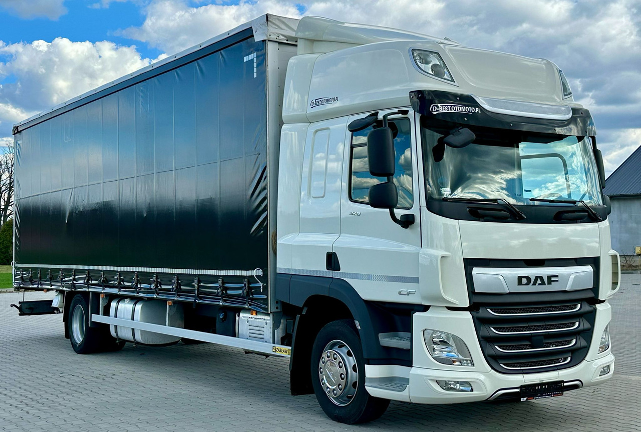 DAF CF 320 / FIRANKA / 23 EUROPALET / SYPIALKA / AUTOMAT / JAK NOWY / 2021 ROK - Тентованный грузовик: фото 1 DAF CF 320 / FIRANKA / 23 EUROPALET / SYPIALKA / AUTOMAT / JAK NOWY / 2021 ROK - Тентованный грузовик: фото 1