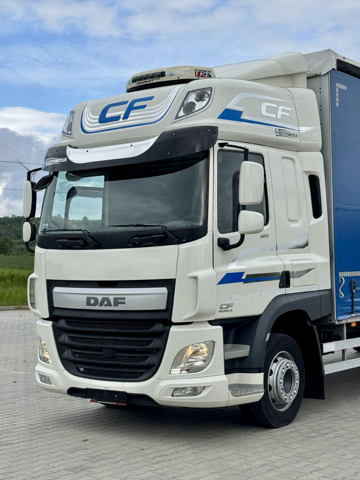 Тентованный грузовик DAF CF 320 / FIRANKA / 24 EUROPALETY / SYPIALKA / AUTOMAT / KLIMA POSTOJOWA / 2017 ROK: фото 8