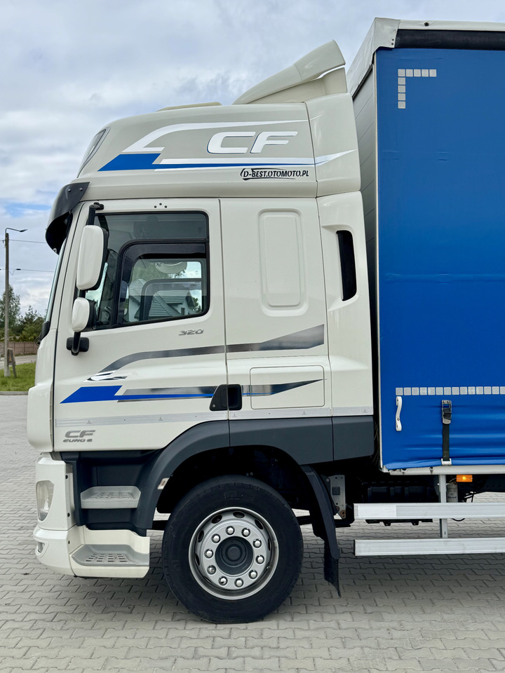 Тентованный грузовик DAF CF 320 / FIRANKA / 24 EUROPALETY / SYPIALKA / AUTOMAT / KLIMA POSTOJOWA / 2017 ROK: фото 9