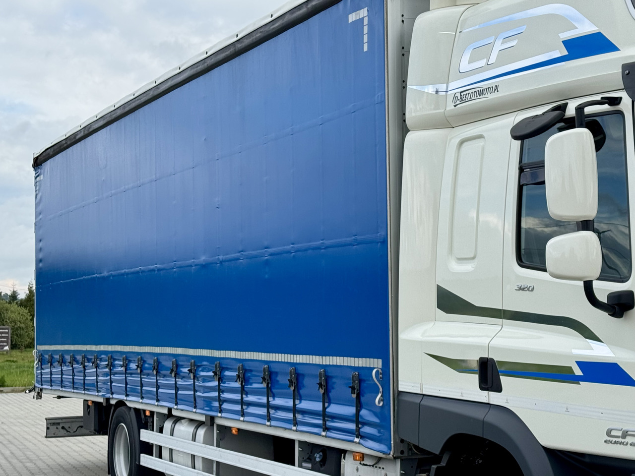 Тентованный грузовик DAF CF 320 / FIRANKA / 24 EUROPALETY / SYPIALKA / AUTOMAT / KLIMA POSTOJOWA / 2017 ROK: фото 17